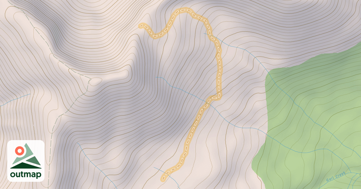 Map of Cat Track
