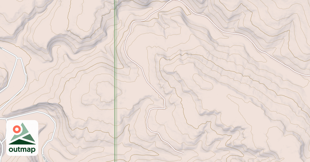Map of LOST CANYON BR 1G