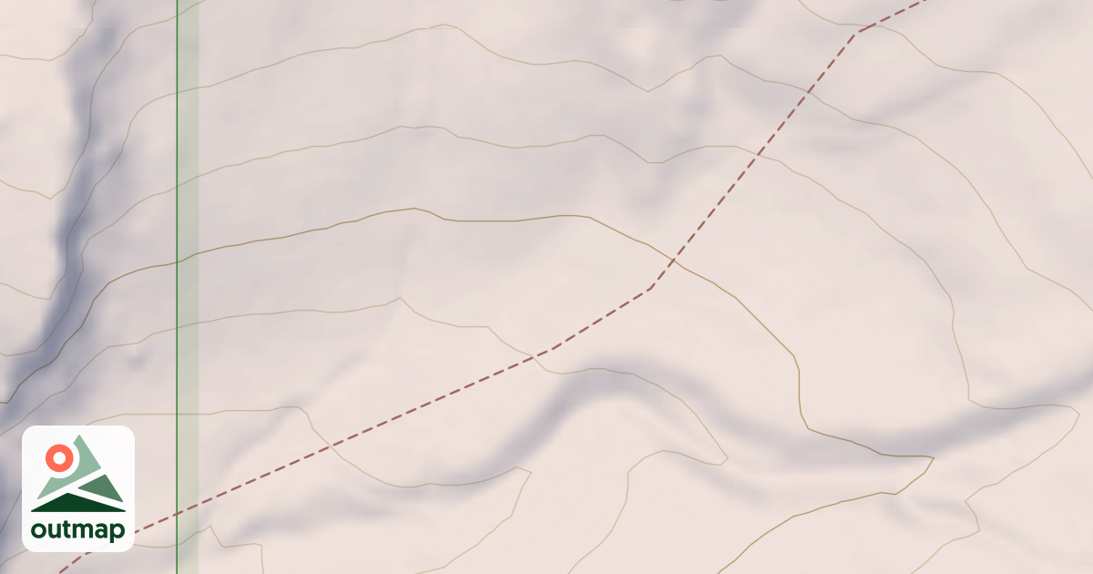 Map of BLACK BUTTE SPUR A