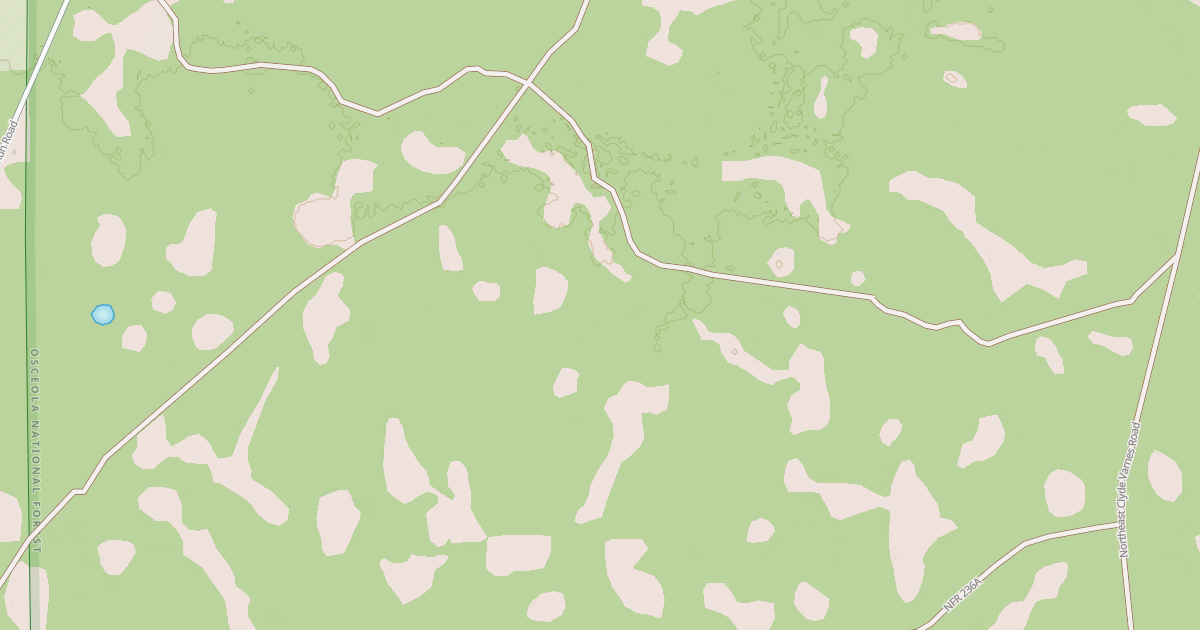 Map preview of USFS National Forest System Roads {267E6547-C4E4-4DF2-BE6F-6CD62D4F0CEF}