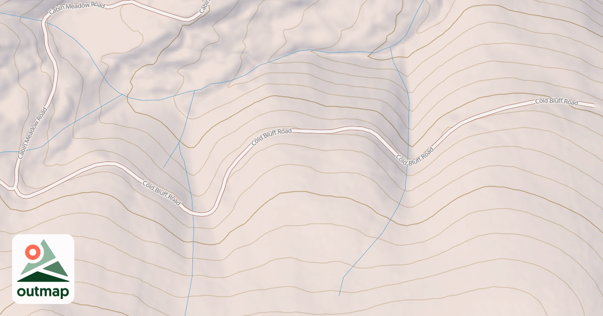 Map of COLD BLUFF