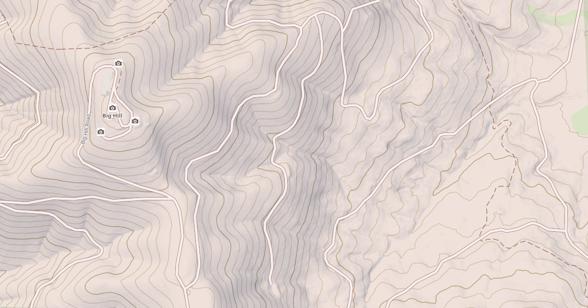 Map preview of BIG HILL EAST