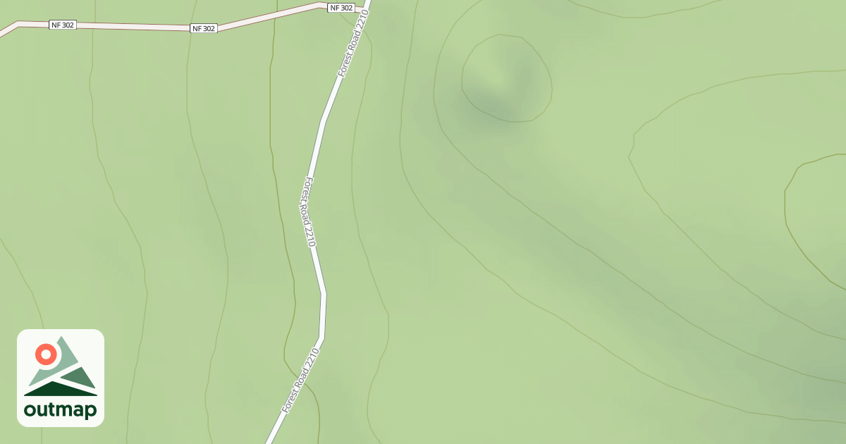 Map of USFS National Forest System Roads {5545FBBA-861B-416A-BFF9-86F61EB14F7C}