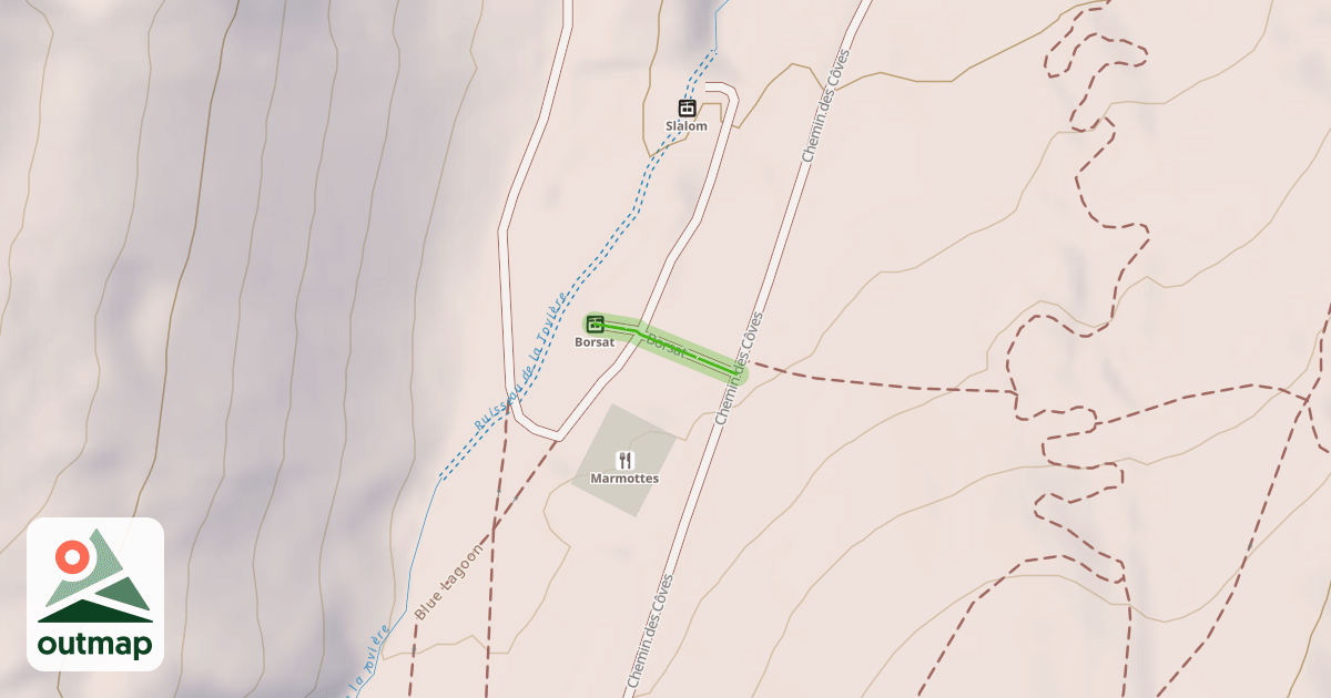 Map of Borsat