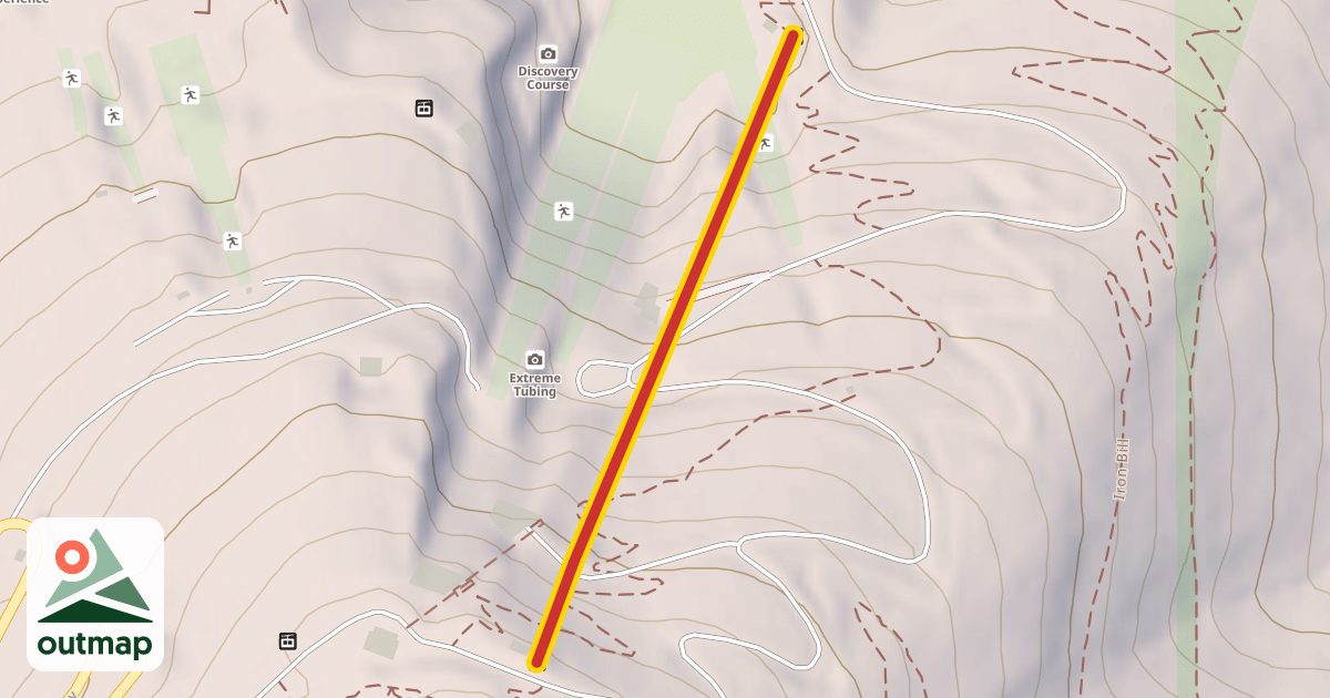 Map of Nordic Chairlift