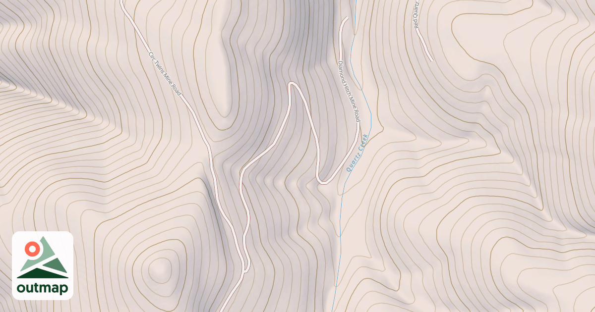 Map of DIAMOND HITCH MINE