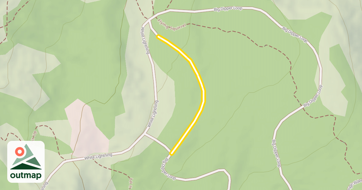 Map of Big Dipper Loop
