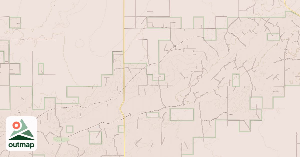 Map of CIMARRON RIVER TRAIL