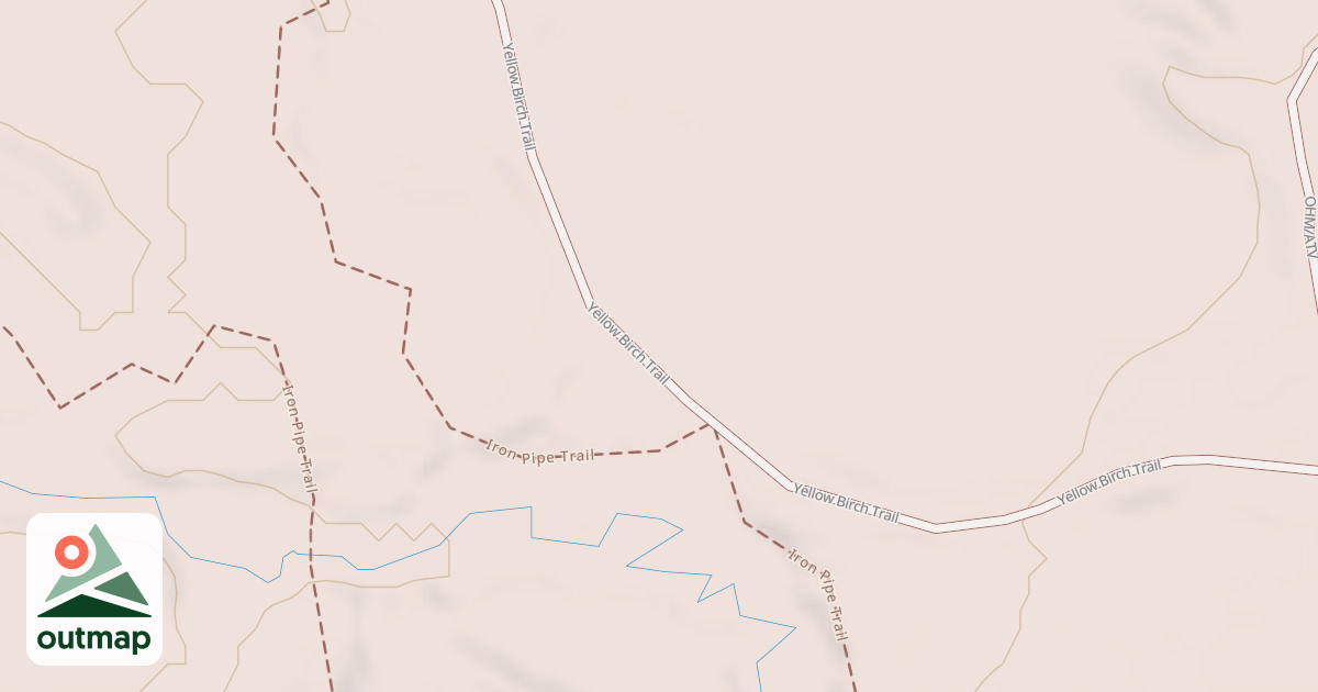Map of Washington/Ramsey Trail
