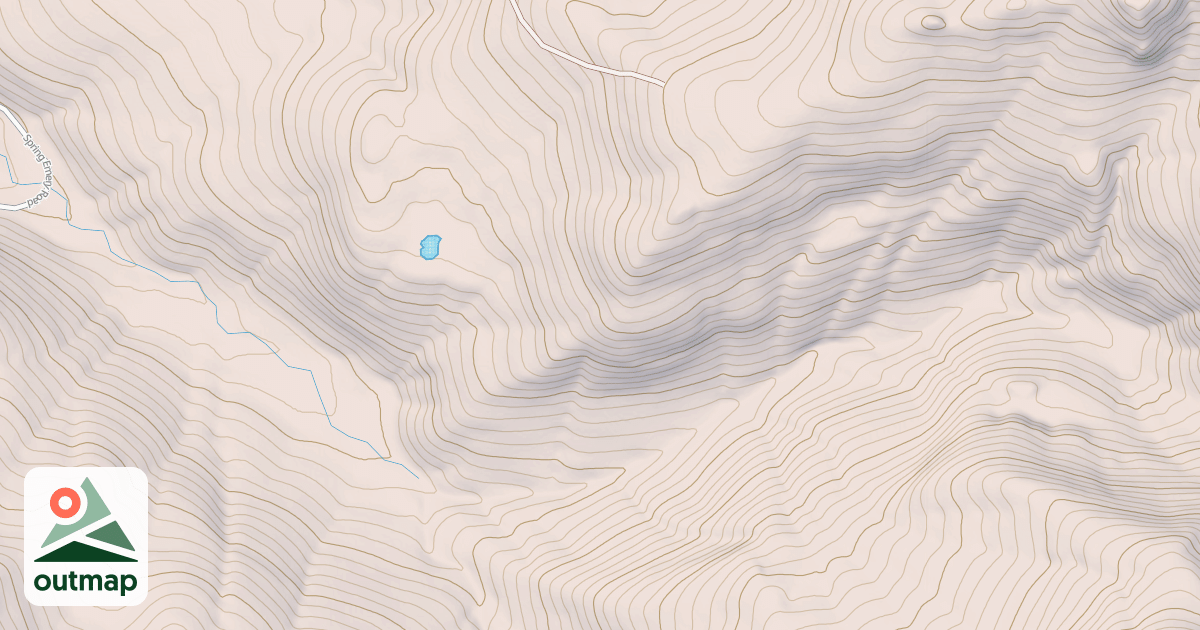 Map of NORTH FK COTTONWOOD