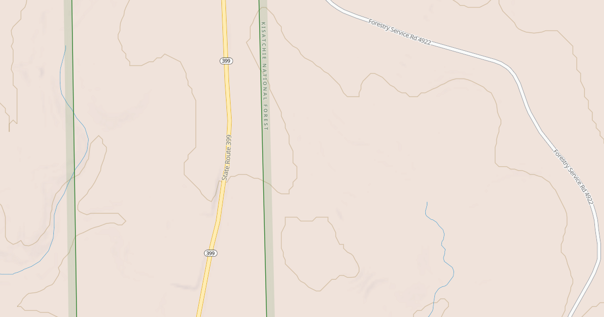 Map preview of USFS National Forest System Roads {D05693DB-2AFB-42D7-9488-CCE39303BC72}
