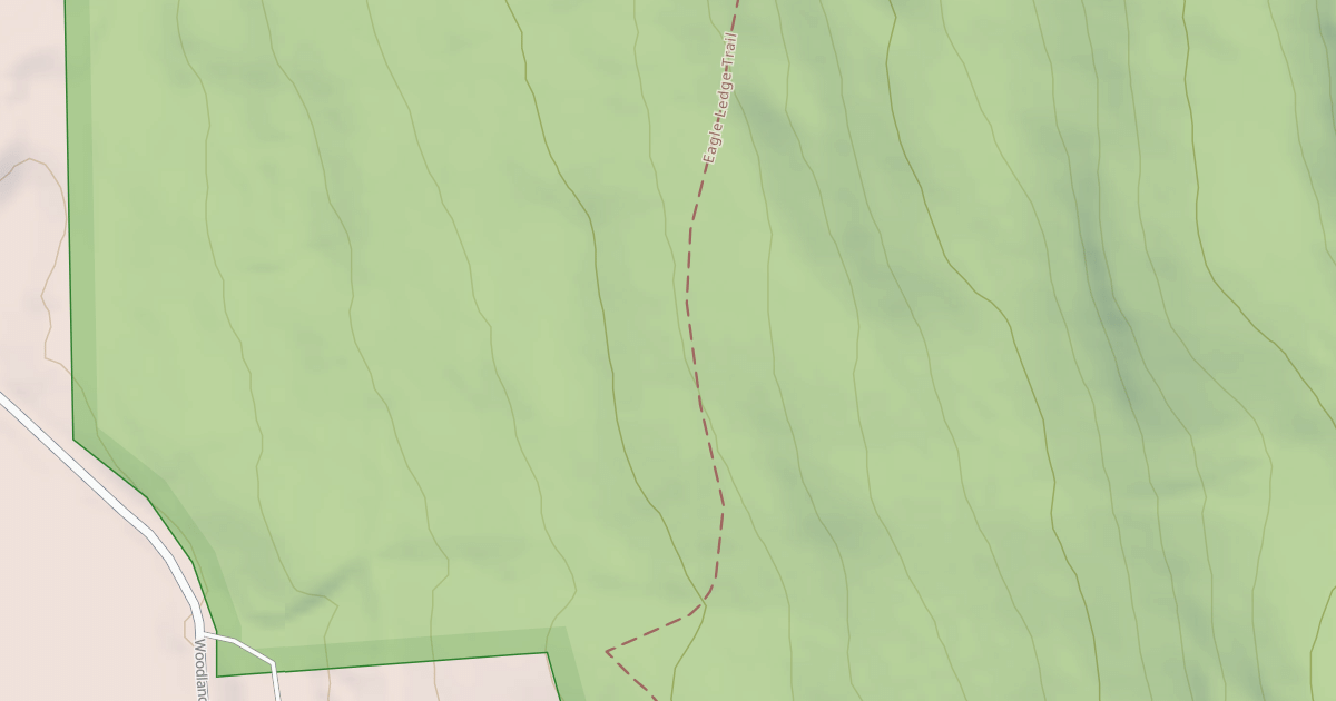 Map preview of Eagle Ledge Trail