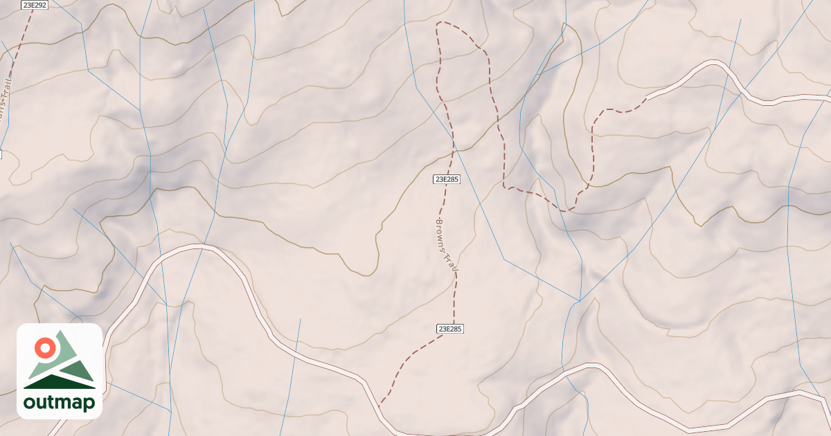 Map of Browns