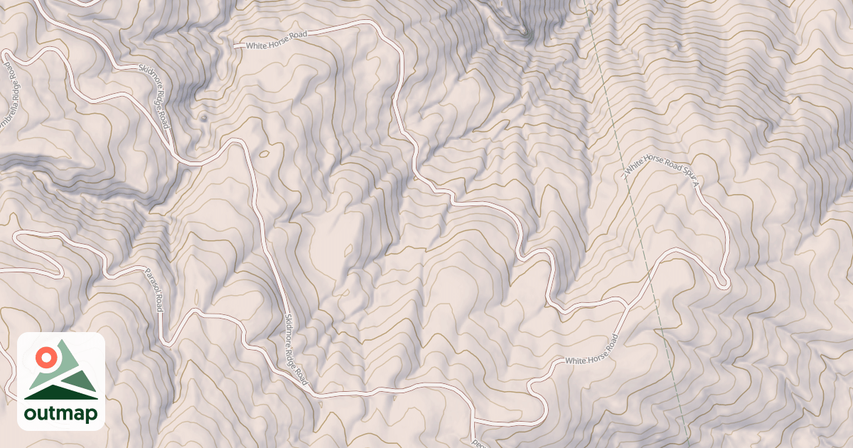 Map of WHITE HORSE