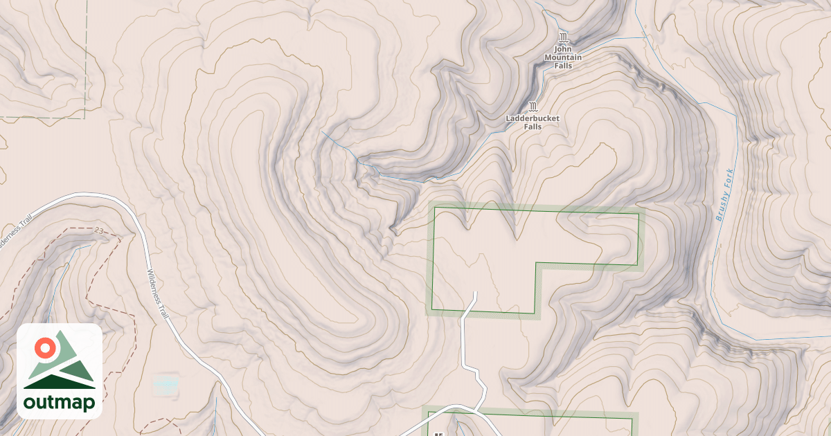 Map of USFS Motor Vehicle Use Map Roads {DE52CFD0-8784-4549-B2FC-52E4FF8A46C3}