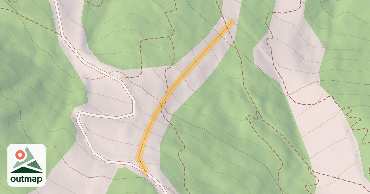 Map of Fraises - Bas