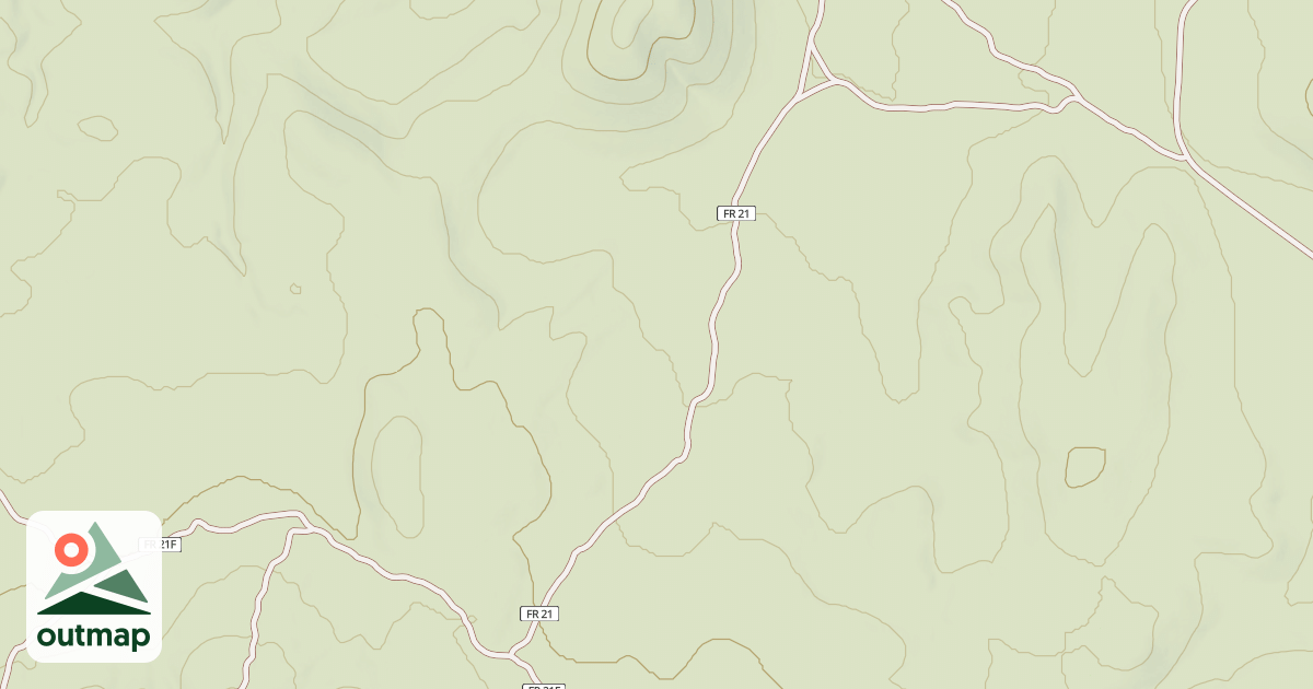 Map of USFS National Forest System Roads {012EBB8C-DFB6-43DB-8914-9436D83505A3}