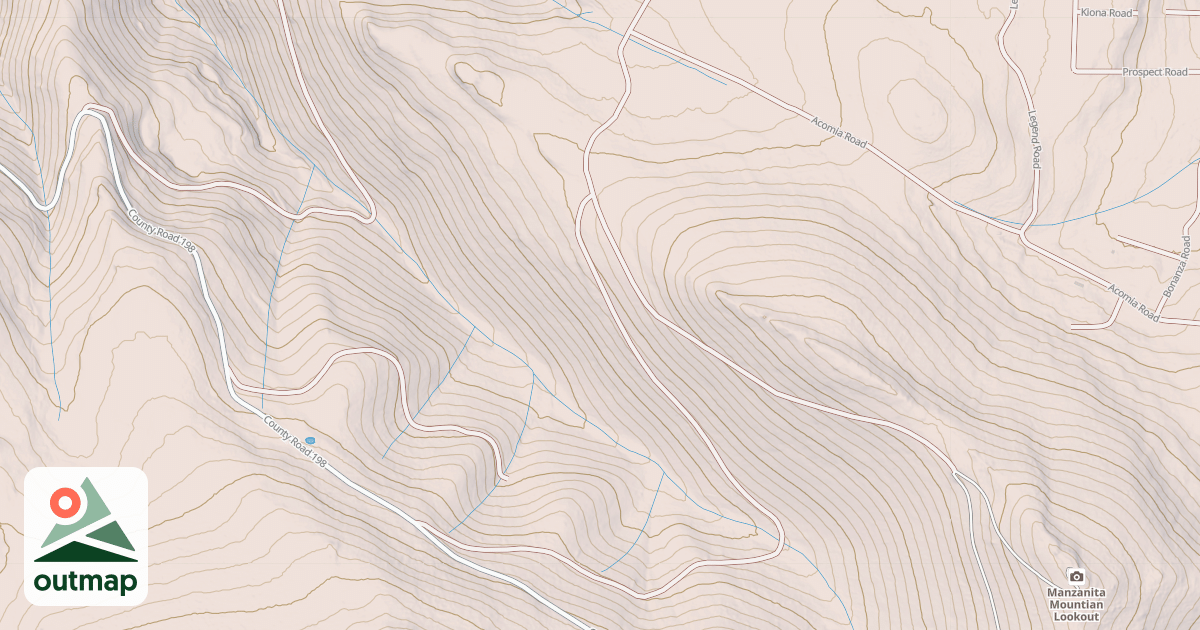 Map of MAZ-CAL TIE