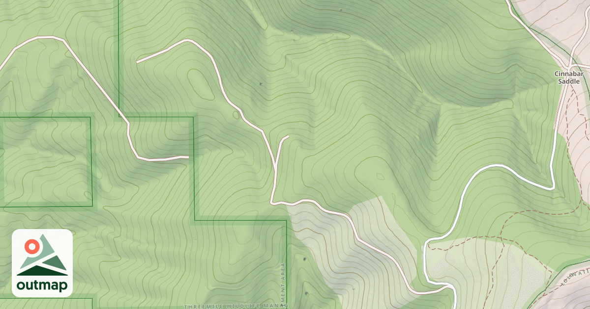 Map of (FDR) HEAD OF SPRING GULCH