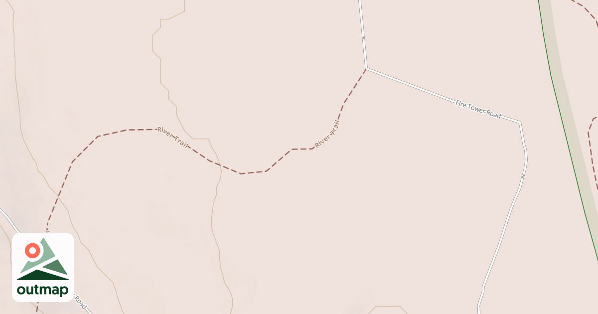 Map of Cook Forest State Park Trails