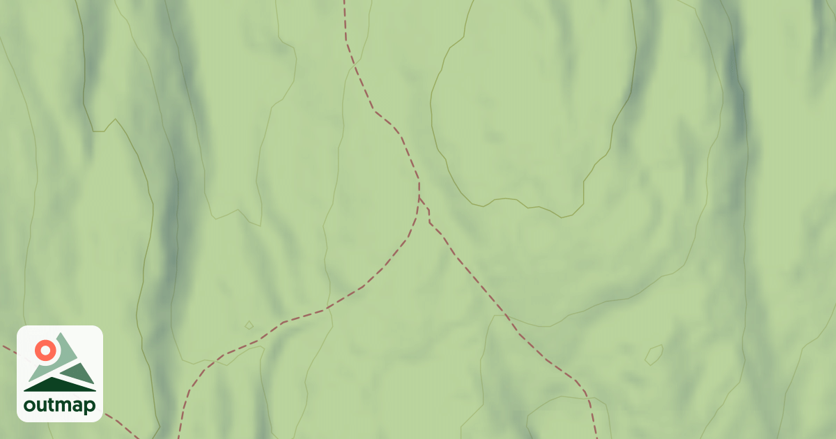 Map of Mica Mine Road