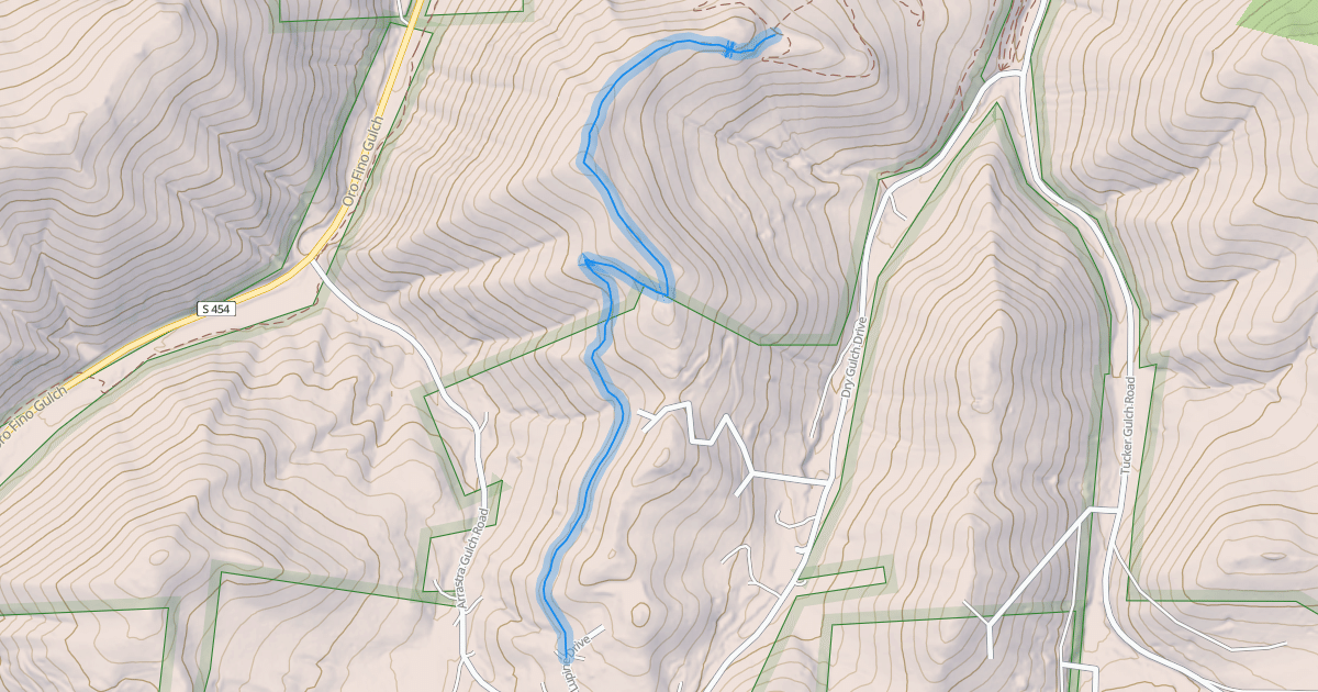 Map preview of Rodney Ridge Trail