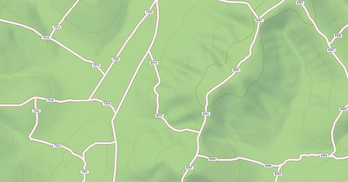 Map preview of USFS Motor Vehicle Use Map Trails 19736