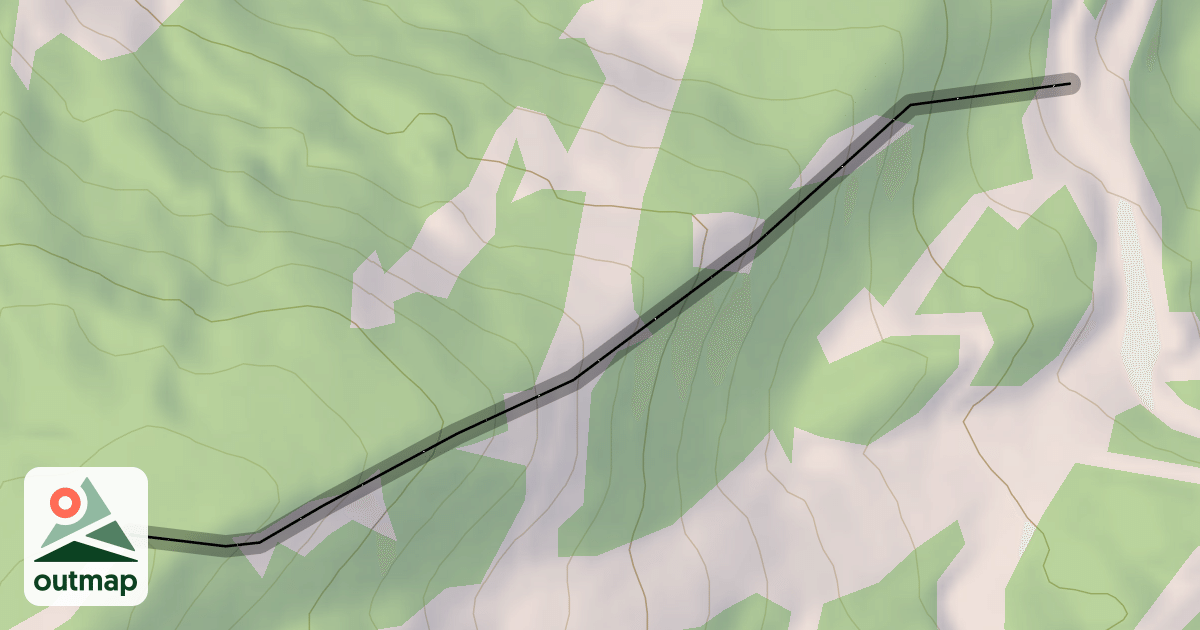 Map of Ulery's Trace