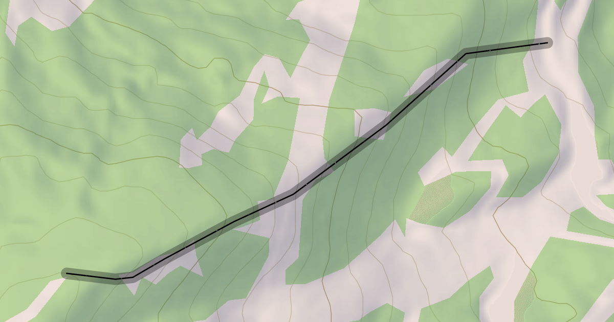 Map preview of Ulery's Trace