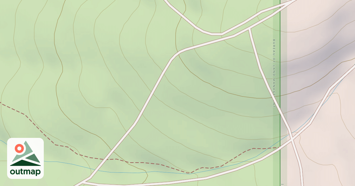 Map of BLM National GTLF Public Motorized Roads 50120338-fb8d-4d3c-8374-ceaae60cfa1b