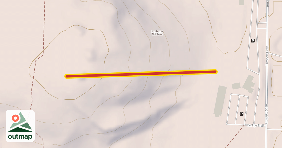 Map of Double Chair 1