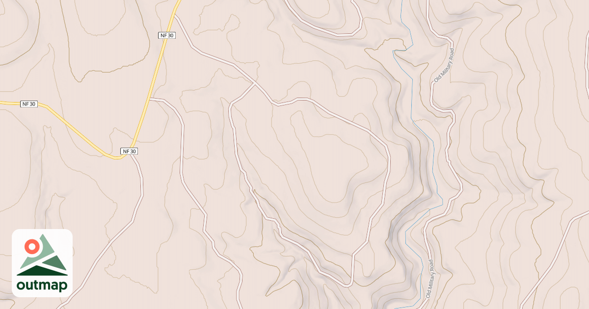 Map of USFS National Forest System Roads {1CE746D4-1DE7-41FA-9DE7-A359DB33468B}