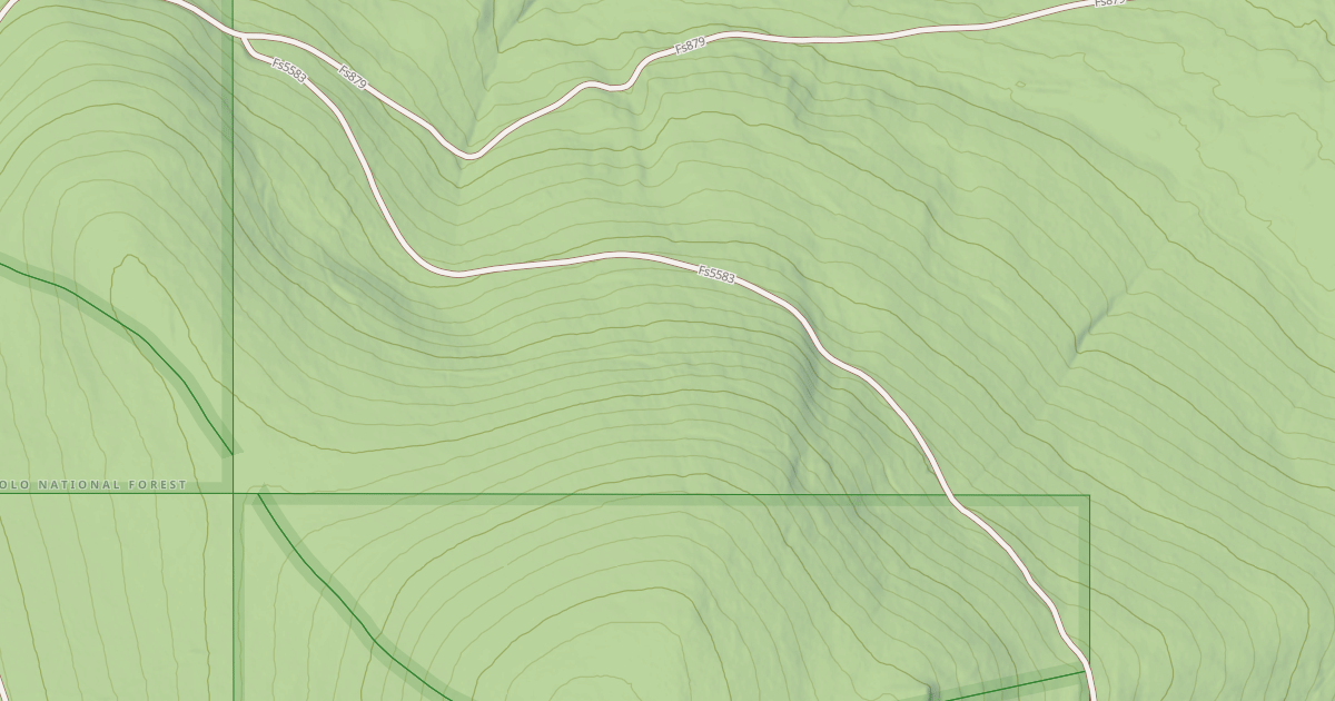Map preview of BOLD PEAK