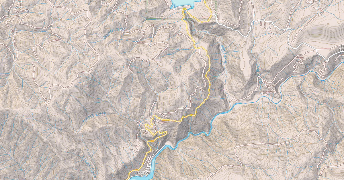 Map preview of CARIBOU