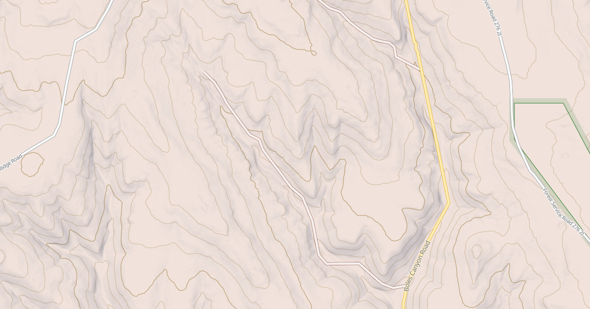 Map preview of BOLES CANYON BR 5U
