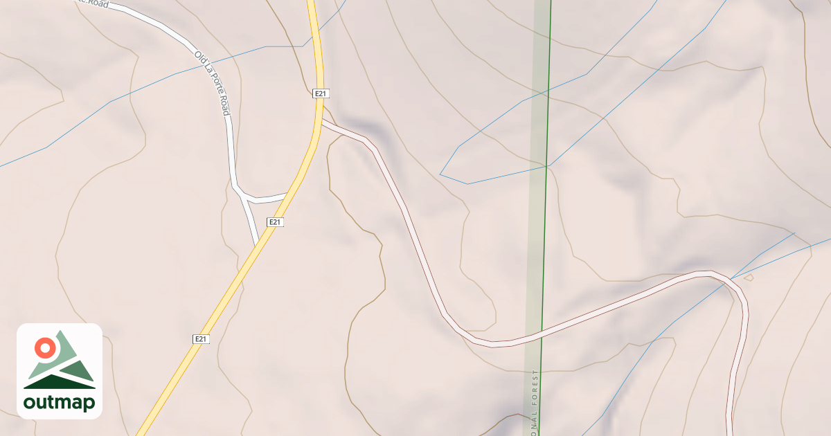 Map of PIKE CO PEAK