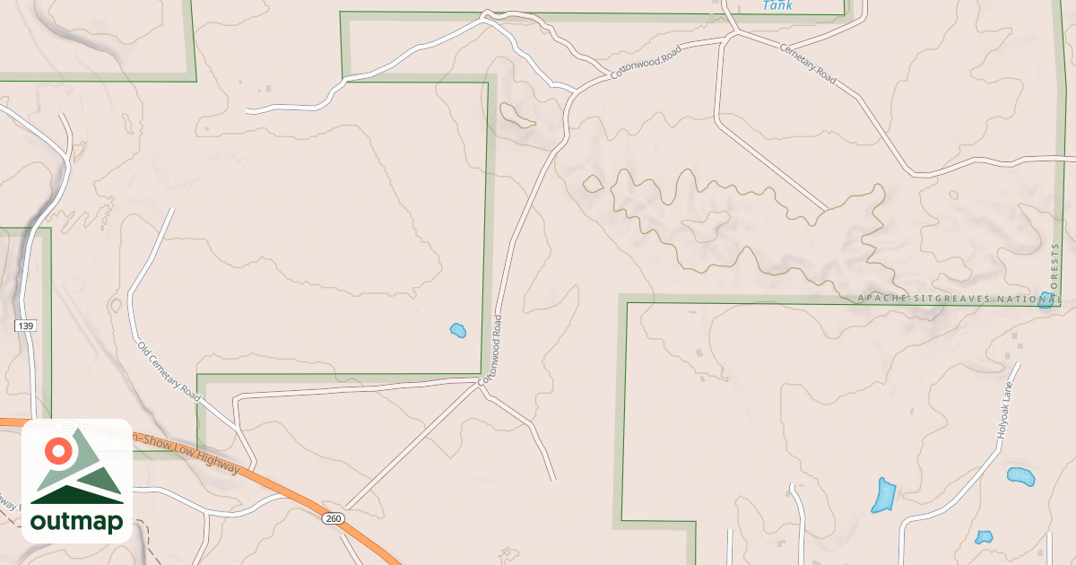 Map of USFS National Forest System Roads {B6DD0C0A-570F-40B1-B731-558CC29B6EC9}