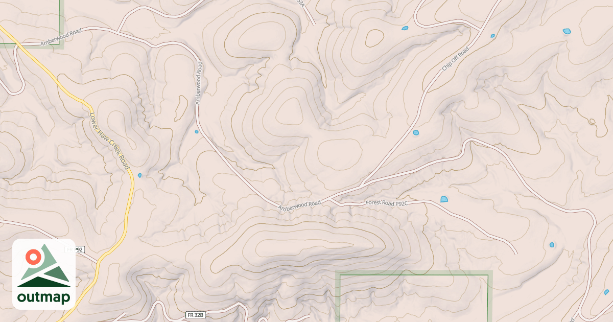 Map of STATE LINE PURYEAR