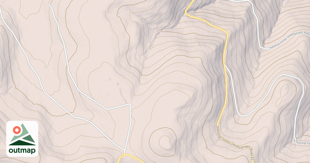 Map of Ladd Tie Snowmobile