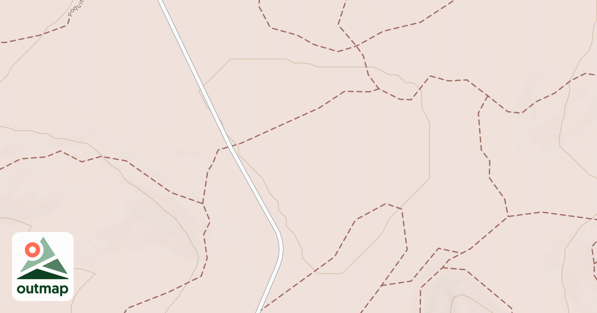 Map of Hackberry Trail System - Skip The Flood