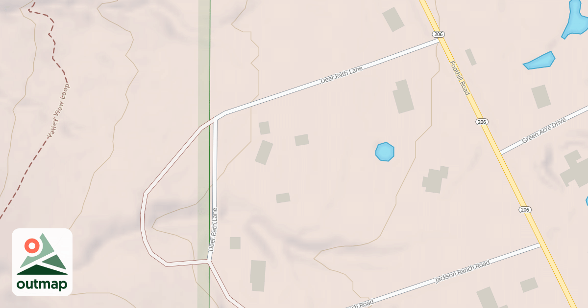 Map of FLOWING WELLS ROAD