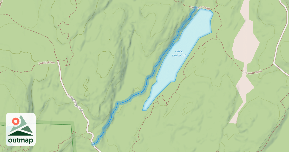 Map of Pickle Trail
