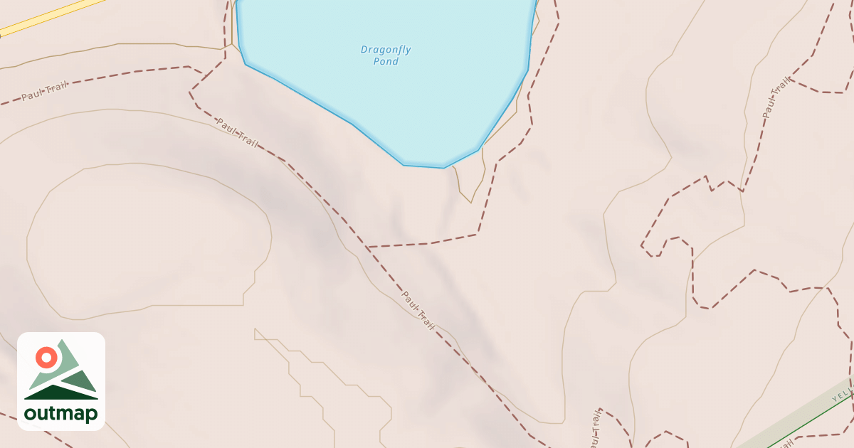 Map of Yellow Creek State Park Trails