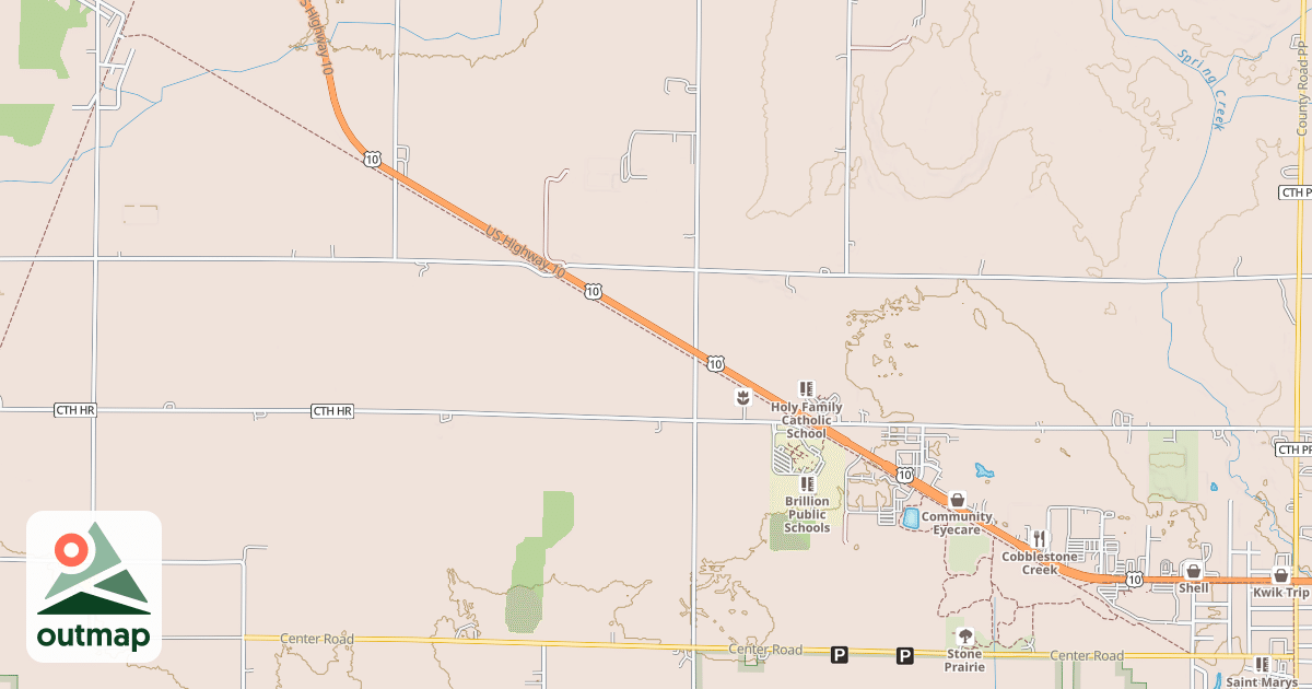 Map of Friendship State Trail