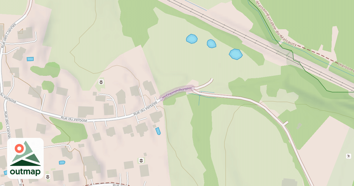 Map of Chemin Rural