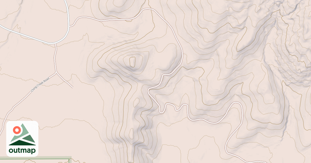 Map of SCALP CREEK (MOOSE CREEK RD)