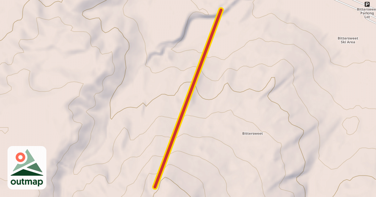 Map of Hawthorne Lift