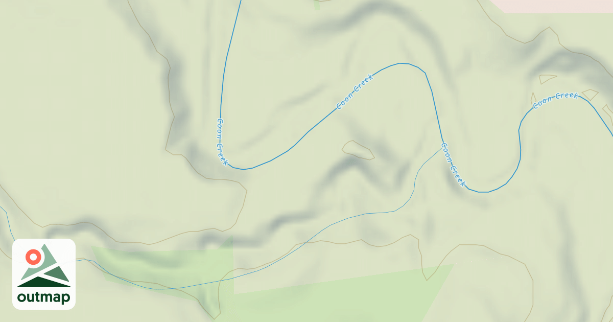 Map of Shady Oaks Native Prairie Adventure Trails