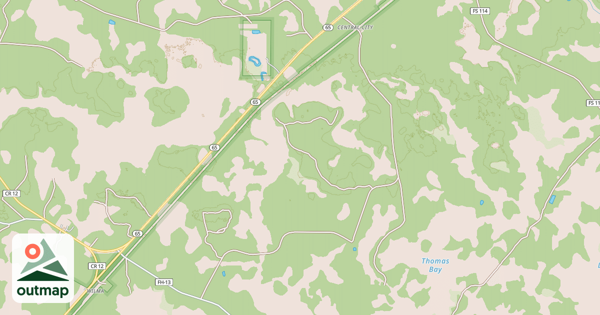 Map of MARTHA