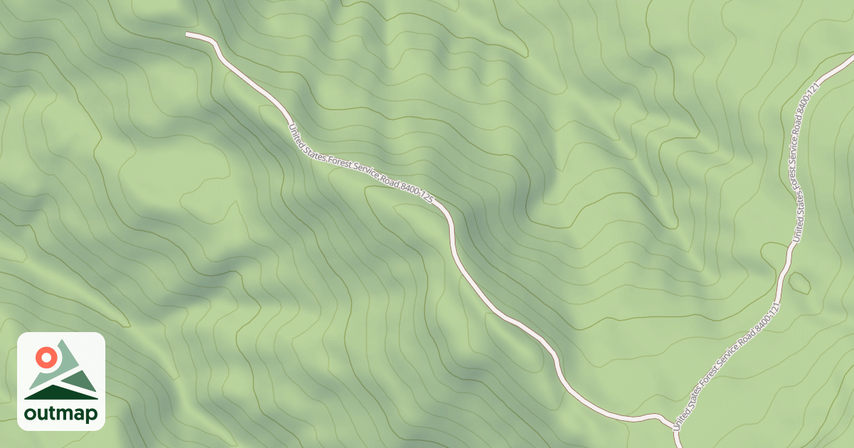 Map of USFS Motor Vehicle Use Map Roads {36AF038F-DD41-4439-A7CF-8244330EAD51}